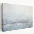 Abstract wall art canvas featuring vibrant strokes in shades of blue, orange, and yellow, showcasing a modern design ideal for contemporary decor. Perfect for enhancing living spaces with a splash of color and artistic flair.