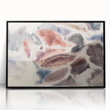 Modern Wall Art - Tranquil Ocean Breeze | Contemporary Abstract Art Print