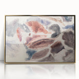 Modern Wall Art - Tranquil Ocean Breeze | Contemporary Abstract Art Print