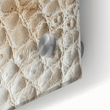 Close-up of abstract strokes wall art in vibrant colors, featuring acrylic glass texture that enhances depth and luminosity, perfect for modern decor.