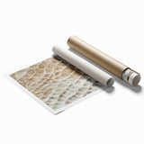 Abstract wall art print featuring vibrant strokes in shades of blue, pink, and gold, showcasing a modern design ideal for contemporary home decor. The piece emphasizes artistic expression and adds a pop of color to any interior space.