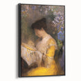 Modern Wall Art: Madame Fontaine - Elegant Impressionist Portrait