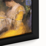 Modern Wall Art: Madame Fontaine - Elegant Impressionist Portrait