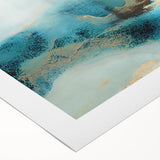 Abstract strokes in vibrant colors adorn this rolled canvas wall art, showcasing a modern design perfect for contemporary decor. Ideal for adding a splash of creativity to any room.