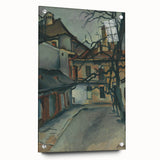 Modern Wall Art: Old Košice - Moody Architectural Landscape Print