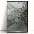 Modern Wall Art: Old Košice - Moody Architectural Landscape Print