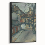 Modern Wall Art: Old Košice - Moody Architectural Landscape Print