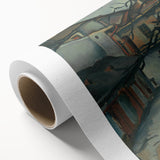 Modern Wall Art: Old Košice - Moody Architectural Landscape Print