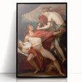 Neoclassical Greek Mythology Art Print - Thetis and Achilles by West