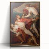 Neoclassical Greek Mythology Art Print - Thetis and Achilles by West