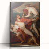 Neoclassical Greek Mythology Art Print - Thetis and Achilles by West