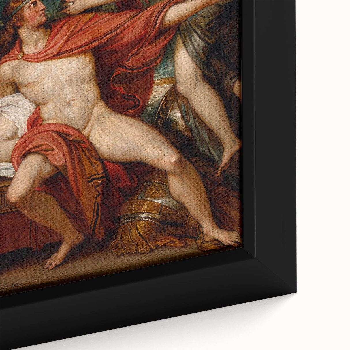 Neoclassical Greek Mythology Art Print - Thetis and Achilles by West