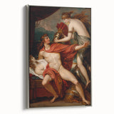 Neoclassical Greek Mythology Art Print - Thetis and Achilles by West