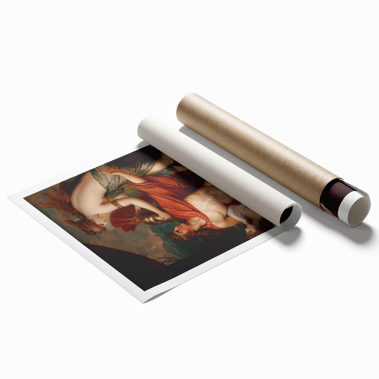 Neoclassical Greek Mythology Art Print - Thetis and Achilles by West