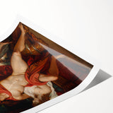Neoclassical Greek Mythology Art Print - Thetis and Achilles by West