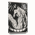 Expressionist Art: Female Nude by Ernst Ludwig Kirchner Print