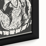 Expressionist Art: Female Nude by Ernst Ludwig Kirchner Print