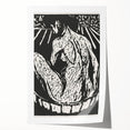 Expressionist Art: Female Nude by Ernst Ludwig Kirchner Print