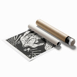 Expressionist Art: Female Nude by Ernst Ludwig Kirchner Print