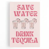 Large black and white stretched canvas featuring assorted kitchen utensils, ideal for kitchen wall art.