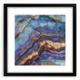 Black-framed landscape canyon artwork featuring intricate details and vibrant colors, showcasing a stunning natural scene ideal for home decor. Perfect for adding a touch of elegance and serenity to any room.