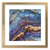 Elegant landscape artwork framing showcasing a stunning canyon view in gold trim, perfect for enhancing home decor with a touch of nature-inspired elegance.