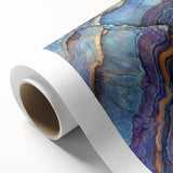 Rolled canvas artwork depicting a stunning landscape of canyons in vibrant colors, showcasing intricate details of rock formations and a serene sky, perfect for home decor.