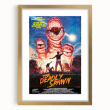Retro Wall Art - The Deadly Spawn Movie Poster - 80s Horror Art Prints