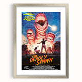 Retro Wall Art - The Deadly Spawn Movie Poster - 80s Horror Art Prints