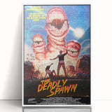 Retro Wall Art - The Deadly Spawn Movie Poster - 80s Horror Art Prints