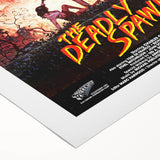 Retro Wall Art - The Deadly Spawn Movie Poster - 80s Horror Art Prints