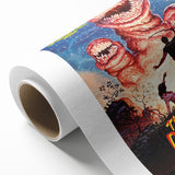 Retro Wall Art - The Deadly Spawn Movie Poster - 80s Horror Art Prints