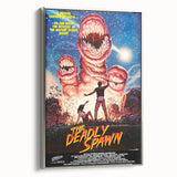 Retro Wall Art - The Deadly Spawn Movie Poster - 80s Horror Art Prints