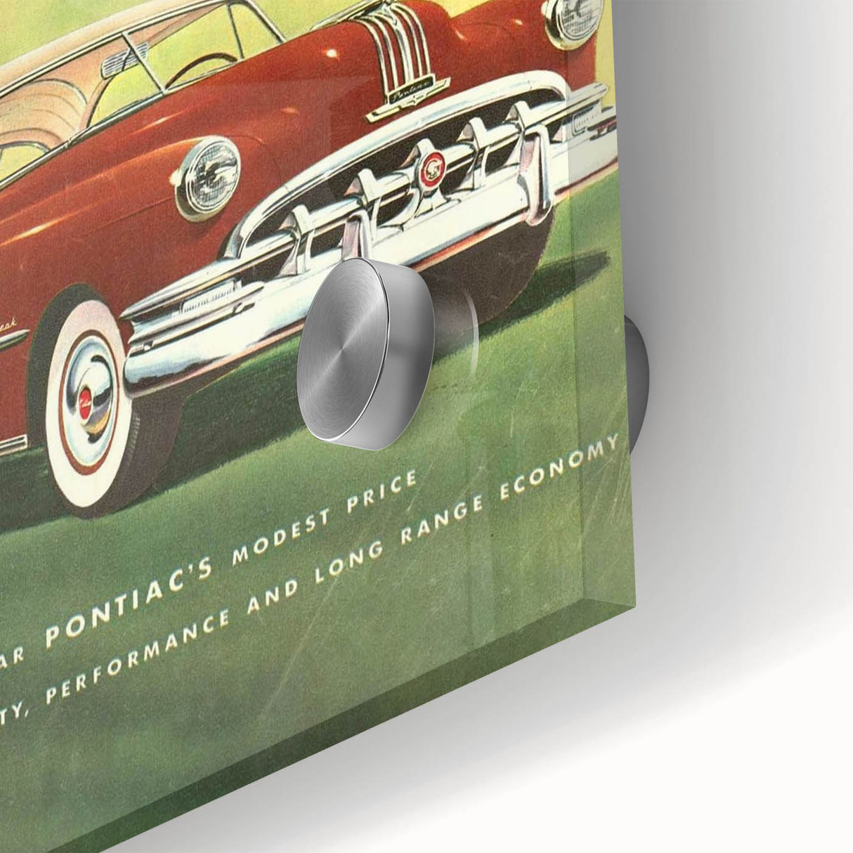 Retro Pontiac Ad Wall Art - Vintage Prints for Car Lovers