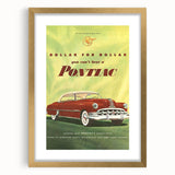 Retro Pontiac Ad Wall Art - Vintage Prints for Car Lovers