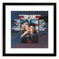 Retro Top Gun Soundtrack Poster - Vintage Movie Music Art