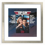 Retro Top Gun Soundtrack Poster - Vintage Movie Music Art