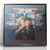 Retro Top Gun Soundtrack Poster - Vintage Movie Music Art