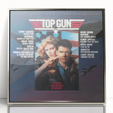 Retro Top Gun Soundtrack Poster - Vintage Movie Music Art