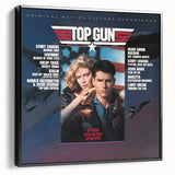 Retro Top Gun Soundtrack Poster - Vintage Movie Music Art