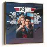 Retro Top Gun Soundtrack Poster - Vintage Movie Music Art