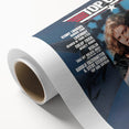 Retro Top Gun Soundtrack Poster - Vintage Movie Music Art