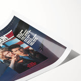 Retro Top Gun Soundtrack Poster - Vintage Movie Music Art