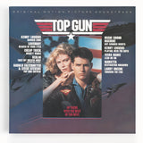 Retro Top Gun Soundtrack Poster - Vintage Movie Music Art