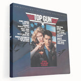 Retro Top Gun Soundtrack Poster - Vintage Movie Music Art