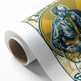 Chuck Berry Vintage Guitar Poster | Retro Music Wall Art