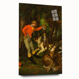 After the Hunt Realism Art Print - Gustave Courbet Classical Wall Decor