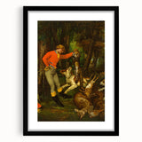 After the Hunt Realism Art Print - Gustave Courbet Classical Wall Decor