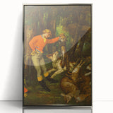 After the Hunt Realism Art Print - Gustave Courbet Classical Wall Decor