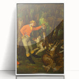 After the Hunt Realism Art Print - Gustave Courbet Classical Wall Decor